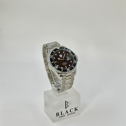 BLACK ROYALE CHRONOMETER AUTOMATIC - SILVER BLACK