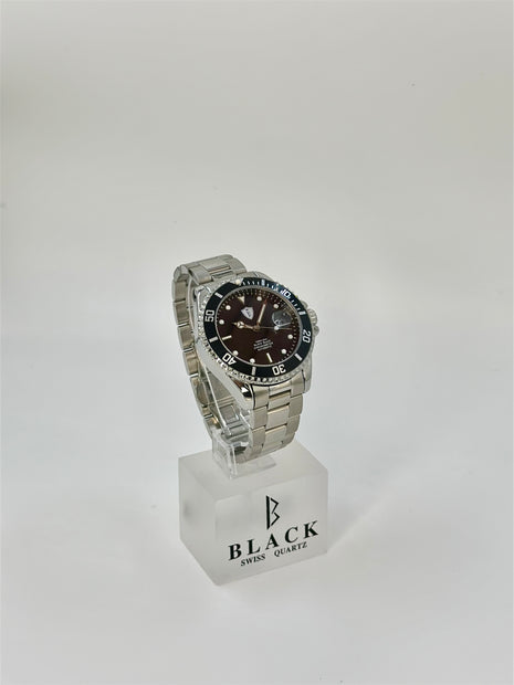 BLACK ROYALE CHRONOMETER AUTOMATIC - SILVER BLACK