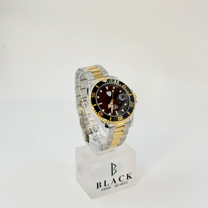 BLACK ROYALE CHRONOMETER AUTOMATIC - TWO TONE DIAL