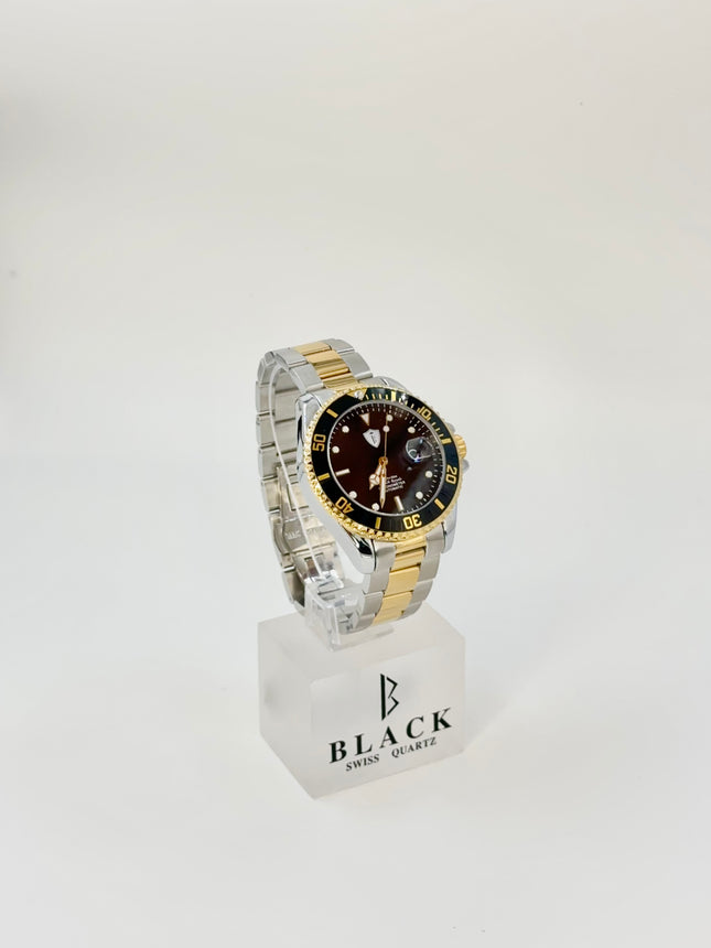 BLACK ROYALE CHRONOMETER AUTOMATIC - TWO TONE DIAL