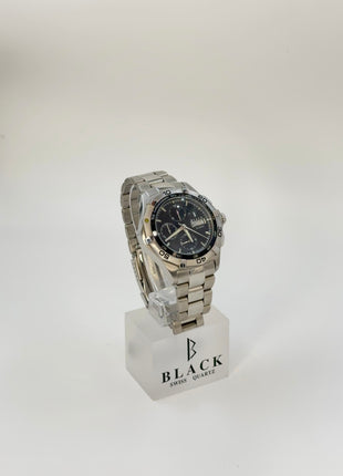 BLACK ROYALE CHRONOGRAPH AUTOMATIC - SILVER - BLACK DIAL