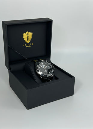 BLACK ROYALE CHRONOMETER AUTOMATIC - IONIC BLACK