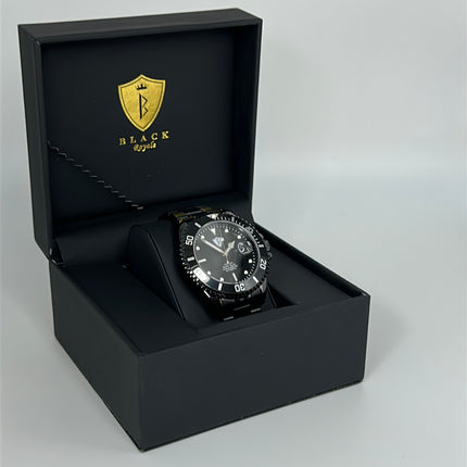 BLACK ROYALE CHRONOMETER AUTOMATIC - IONIC BLACK