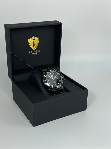 BLACK ROYALE CHRONOMETER AUTOMATIC - IONIC BLACK