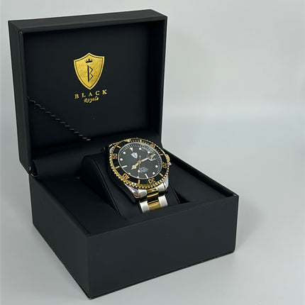 BLACK ROYALE CHRONOMETER AUTOMATIC - TWO TONE DIAL