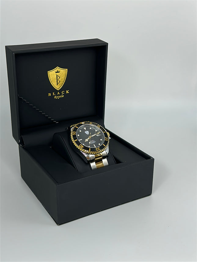 BLACK ROYALE CHRONOMETER AUTOMATIC - TWO TONE DIAL