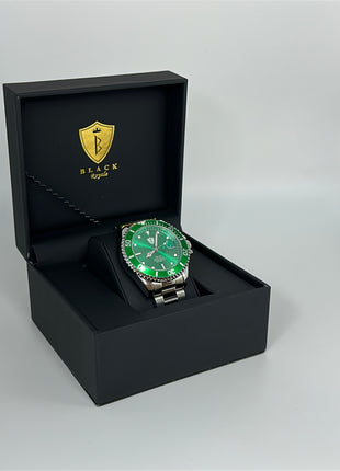 BLACK ROYALE CHRONOMETER AUTOMATIC - GREEN
