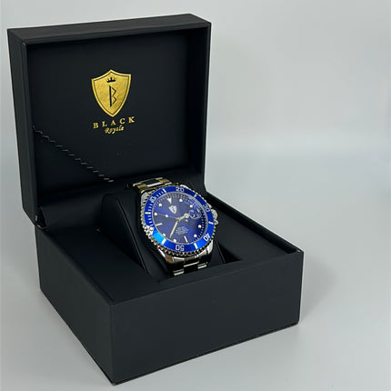 BLACK ROYALE CHRONOMETER AUTOMATIC - BLUE