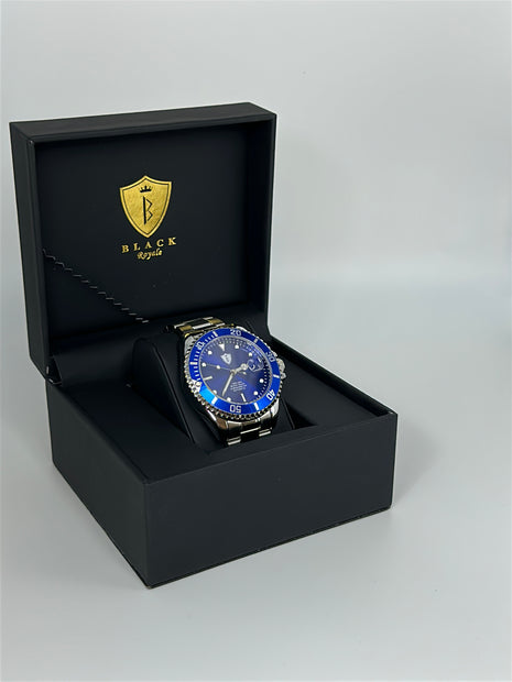 BLACK ROYALE CHRONOMETER AUTOMATIC - BLUE