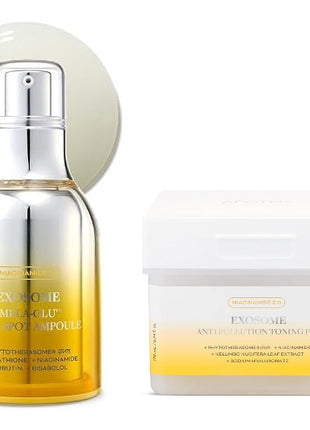 Exosome Mela-Glu Dark Spot Ampoule | Anti-Pollution Toning Pad
