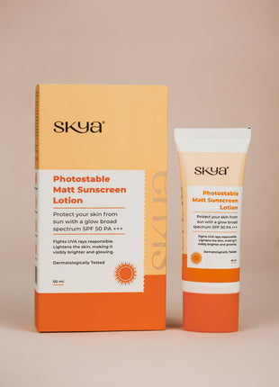 SKYA Photostable Matt Sunscreen Lotion (50ml)
