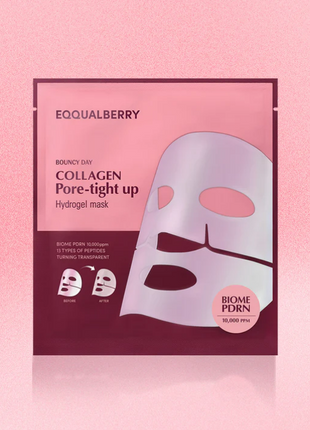 EQQUALBERRY Collagen Pore-Tight Up Hydrogel Mask
