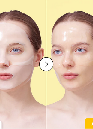EQQUALBERRY Collagen Glow Up Hydrogel Mask Sheets