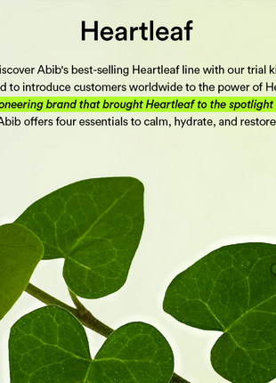 ABIB Heartleaf Calming Trial Kit