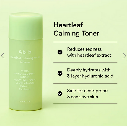 ABIB HEARTLEAF CALMING TRIAL KIT