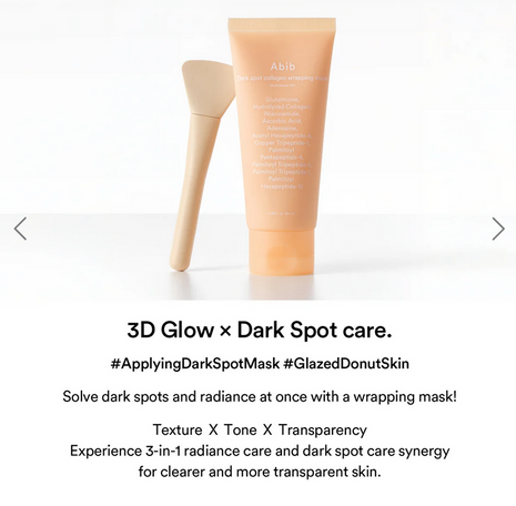 ABIB Dark Spot Collagen Wrapping Mask Glutathione Film