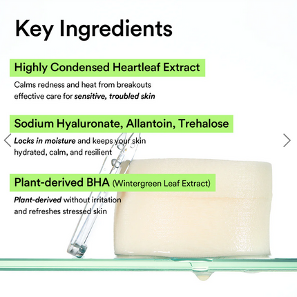 ABIB HEARTLEAF SPOT PAD CALMING TOUCH 150ml / 5.07 fl.oz (80 PADS)