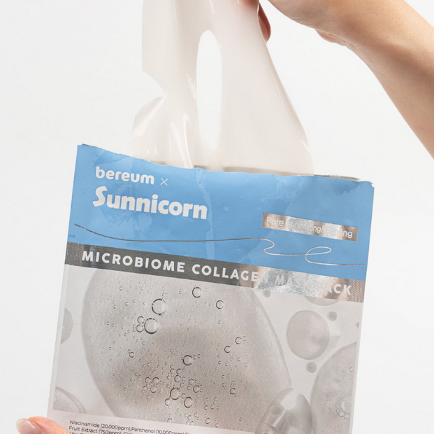 SUNNICORN BEREUM MICROBIOME COLLAGEN MASK