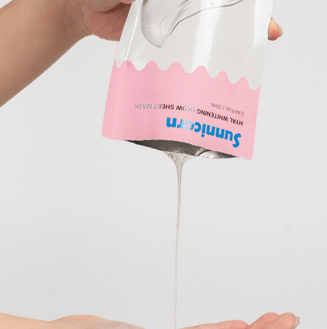 SUNNICORN Hyal Whitening Glow Sheet Mask