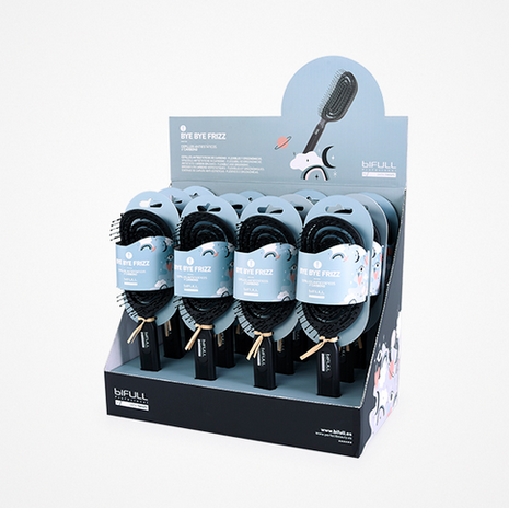 BIFULL PROFESIONAL Perfect Beauty Bye Frizz Cepillos Antiestaticos Carbono