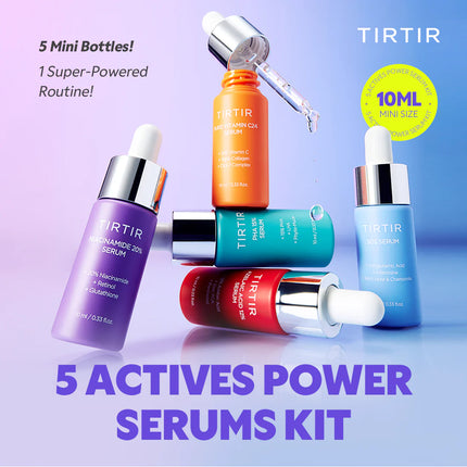 TIRTIR 5 ACTIVES POWER SERUMS KIT