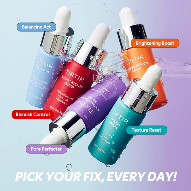 TIR TIR AMAZING OFFER 5 ACTIVES POWER SERUM | SETTING SPRAY | 02 LIP GLOW TINT | ALL IN ONE