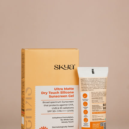 SKYA ULTRA MATTE DRY TOUCH SILICONE SUNSCREEN GEL (50gm)