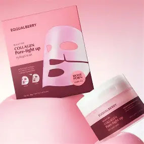 EQQUALBERRY Collagen Pore-Tight Up Hydrogel Mask | Tight Up Gel Toner Pads