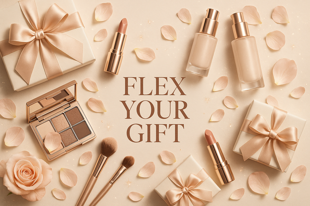 flex your gift - use products beauty and gift box images
