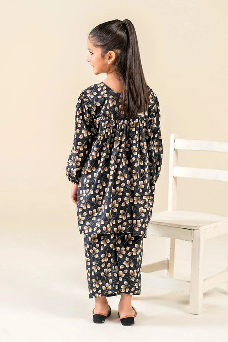 Kid 2-Piece Stitched Printed Lawn Shirt & Trouser | RTW-KKST-26001 Printed KHAS STORES 