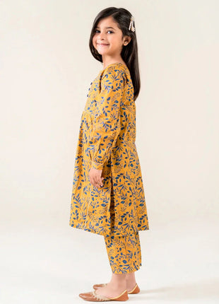 Kid 2-Piece Stitched Printed Lawn Shirt & Trouser | RTW-KKST-26017 Printed KHAS STORES 