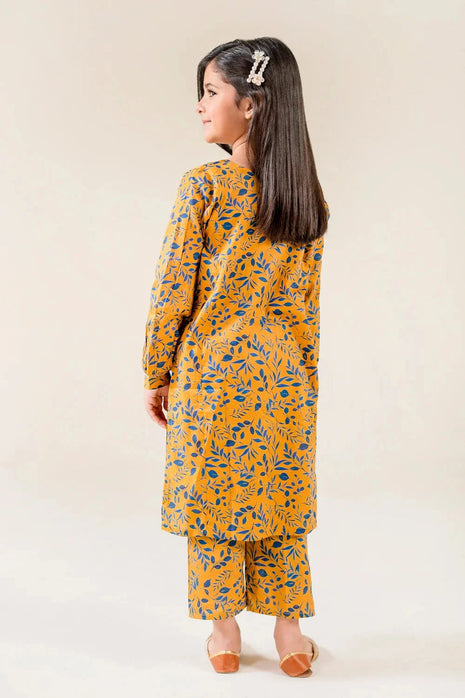 Kid 2-Piece Stitched Printed Lawn Shirt & Trouser | RTW-KKST-26017 Printed KHAS STORES 