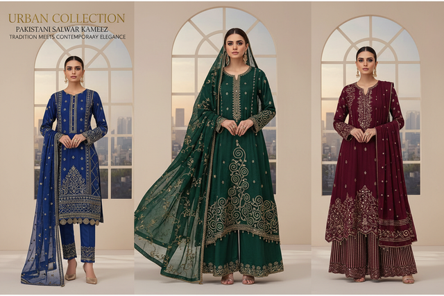 Pakistani Salwar Kameez Women Clothing Brand "Urban Collection"